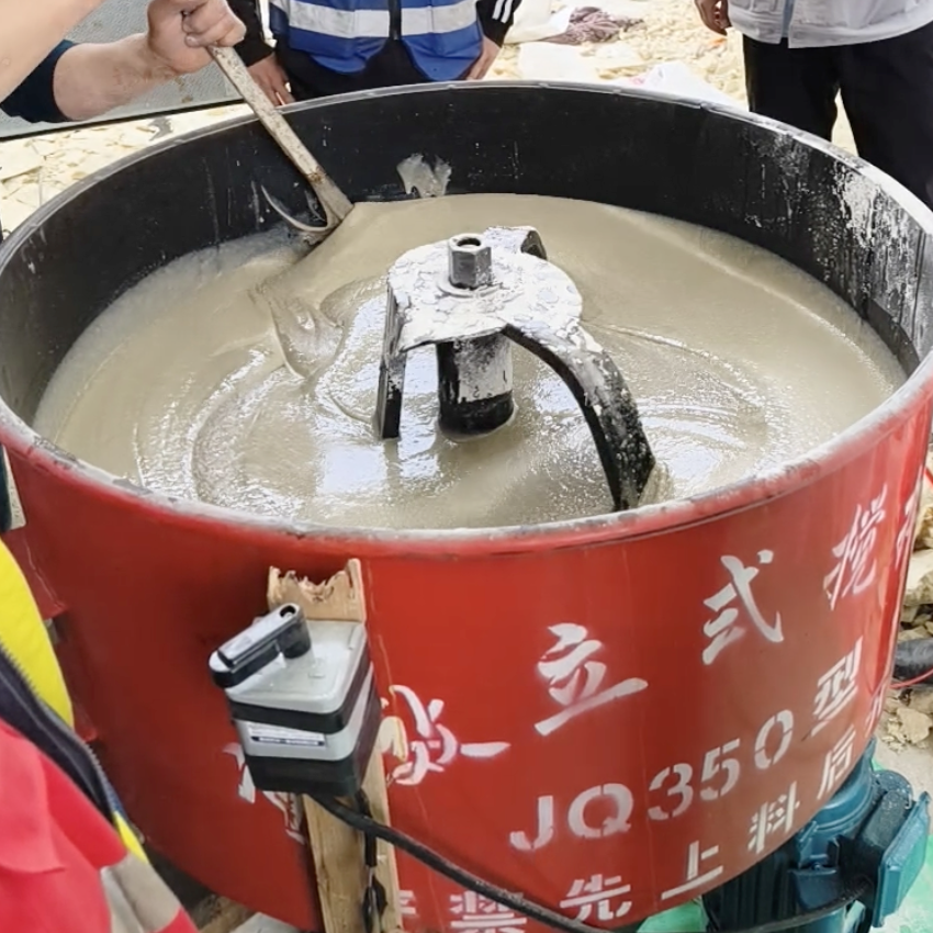 安龙汽轮机余热压缩机导热油设备底座耐高温环氧树脂灌浆料